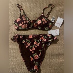Dippin Daisys Rosebud Bikini size Small